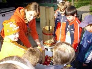 Exkurze žáků 3. tříd v ekocentru v Hostětíně